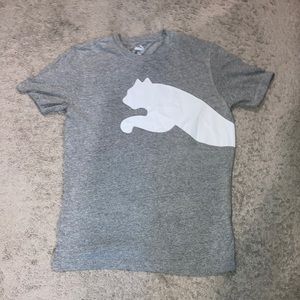 Grey puma shirt